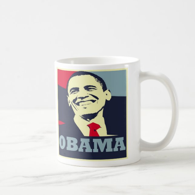 Caneca De Café Barack Obama '08 (Direita)