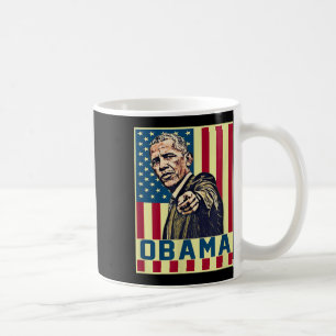 Caneca De Café Barack Obama 44 dos EUA Presidente Pop Art Vintage