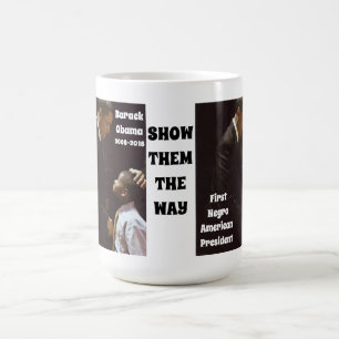 CANECA DE CAFÉ BARACK OBAMA MOSTRA NOSSAS CRIANÇAS