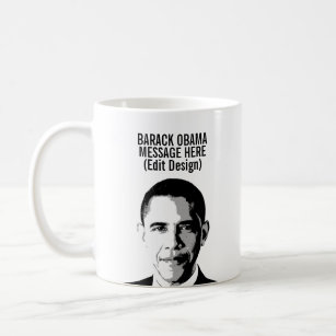 Caneca De Café Barack Obama Personalizado