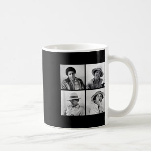 Caneca De Café Barack Obama Retro Vintage Young Obama Fumando em