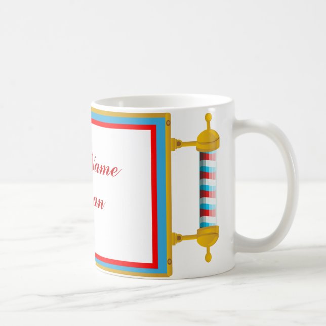 Caneca De Café Barbearia (Direita)