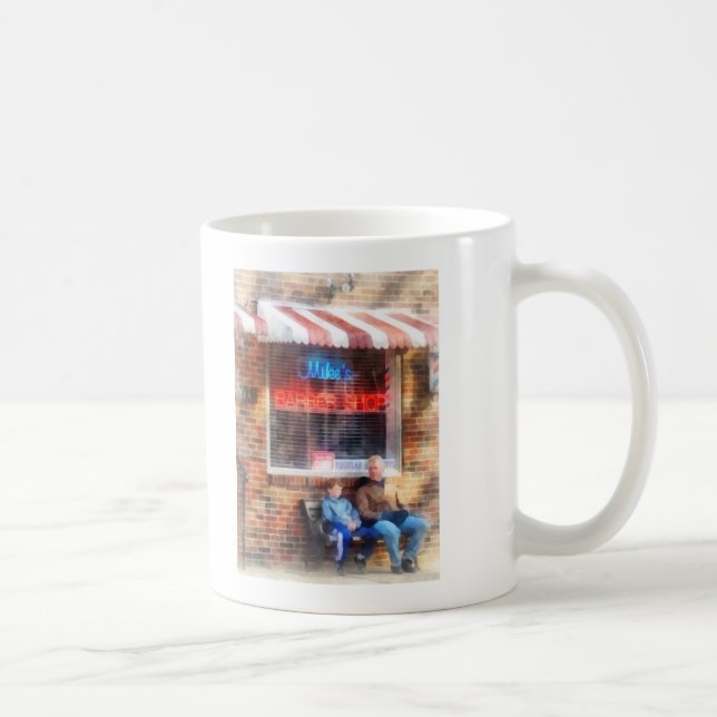 Caneca De Café Barbearia do Bairro (Direita)