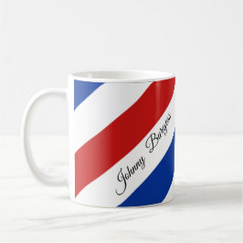 Caneca De Café Barber Compro Pole Hairdresser Moderno