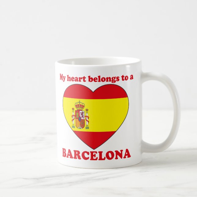 Caneca De Café Barcelona (Direita)