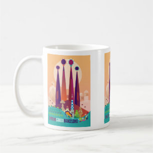 Caneca De Café Barcelona Mug