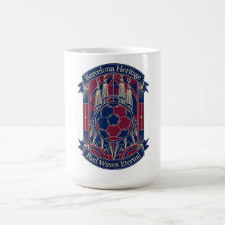 Caneca De Café Barcelona Red Horizon, Camp Nou Legacy Gift