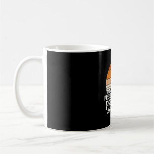 Caneca De Café Barco à vela pôr do sol retrô engraçado navegação