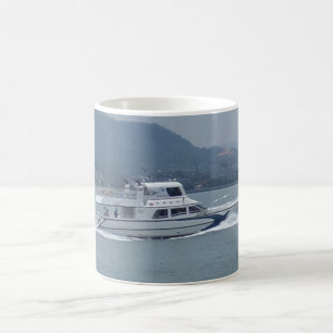 Caneca De Café Barco de Cruzeiro com Mug de Café Branco