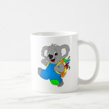 Barco Koala com mochila