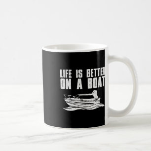 Caneca De Café Barco Legal Para Homens Mulheres Capitão Do Barco