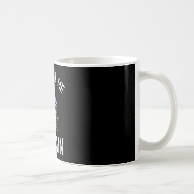 Caneca De Café Barco Só Me Chame De Capitão  (Direita)