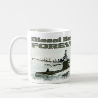 Caneca De Café Barcos diesel para sempre