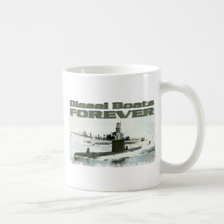 Caneca De Café Barcos diesel para sempre