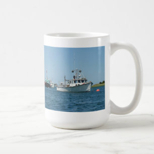 Caneca De Café Barcos do porto de Chatham