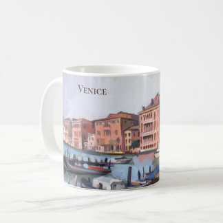 Caneca De Café Barcos no Grande Canal - Veneza, Itália Café Mug