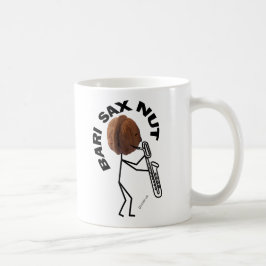 Caneca De Café Bari Sax Nut