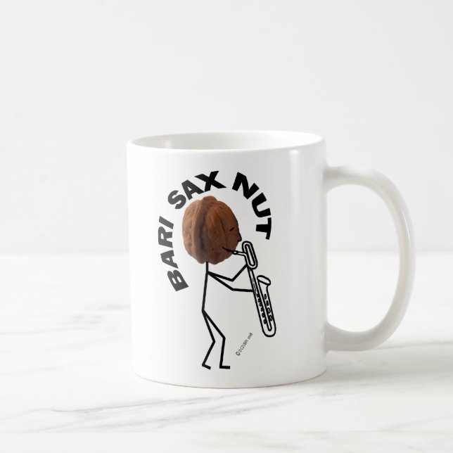 Caneca De Café Bari Sax Nut (Direita)