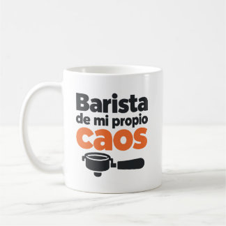 Caneca De Café Barista do meu próprio caos - Ritual de café