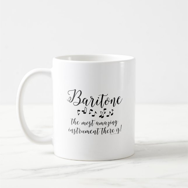 Caneca De Café Baritona Incrível (Esquerda)