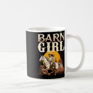 Caneca De Café Barn Girl I Equestrian Pony Horse Fan