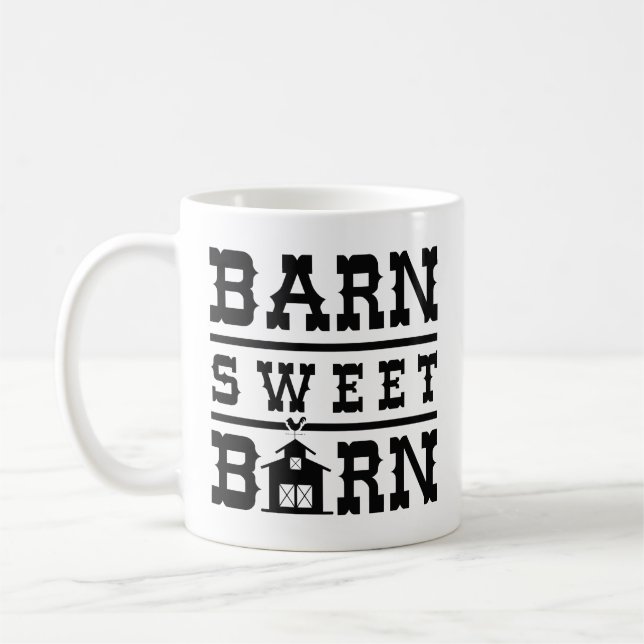 Caneca De Café Barn Sweet Barn (Esquerda)