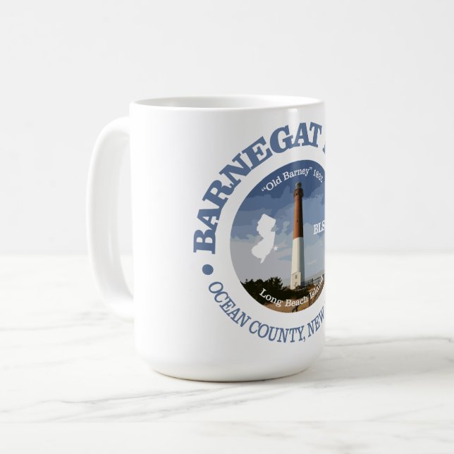 Caneca De Café Barnegat Light (Frente Esquerda)