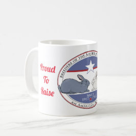 Caneca De Café BARNSC American Rabbit Club Coffee Mug