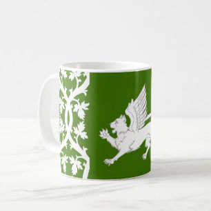 Caneca De Café Barônia de Crachá da População Hill de Windmasters