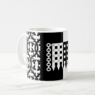 Caneca De Café Baronia de Leões Gate Populace Crachá Café Mug