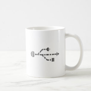 Caneca De Café BARRA DE LOGO USB CÓDIGO DE BARRAS Design de padrã