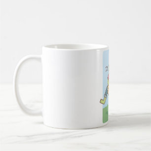 Caneca De Café Barrafa de Sapo de Banjo Feliz