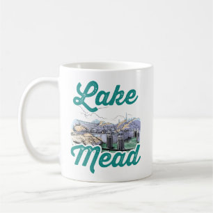 Caneca De Café Barragem Hoover do Lago Mead Souvenir