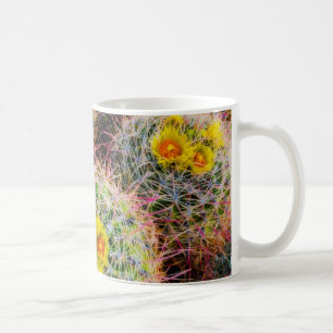 Caneca De Café Barrel cactus perto, Califórnia