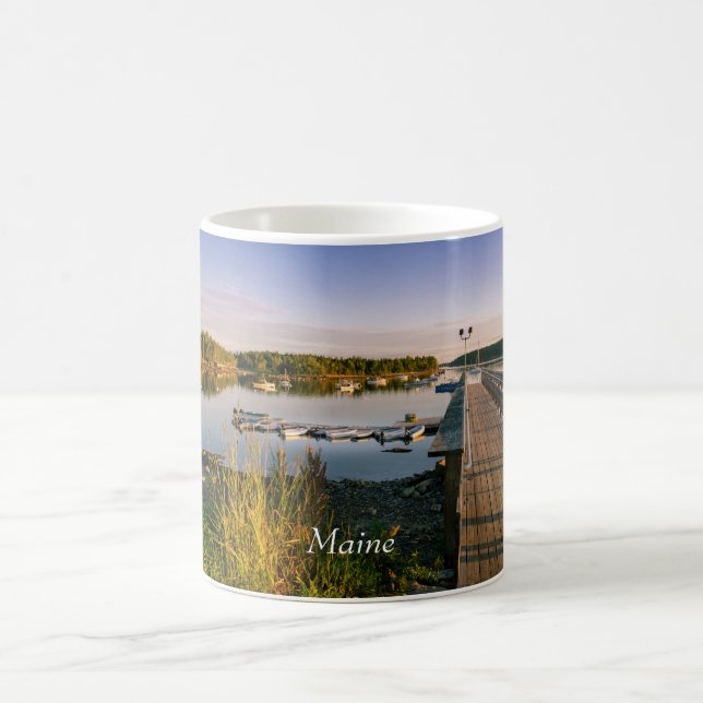 Caneca De Café Bartletts Landing no Maine (Centro)