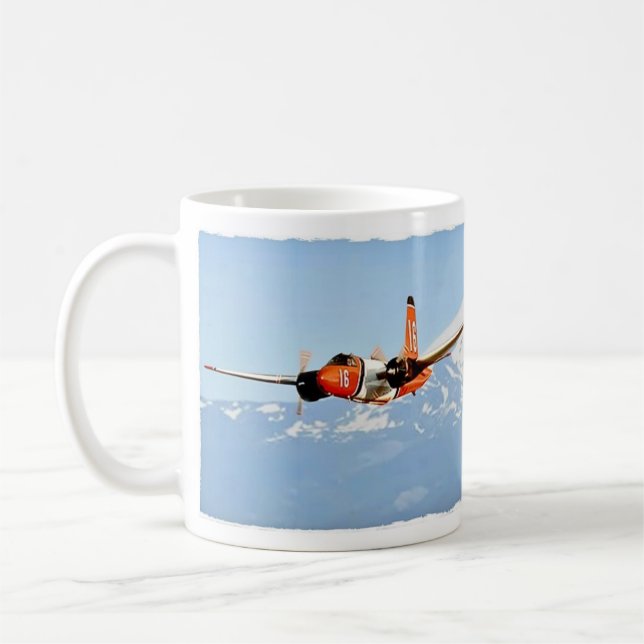 Caneca De Café Base de Siskiyou Airtanker (Esquerda)