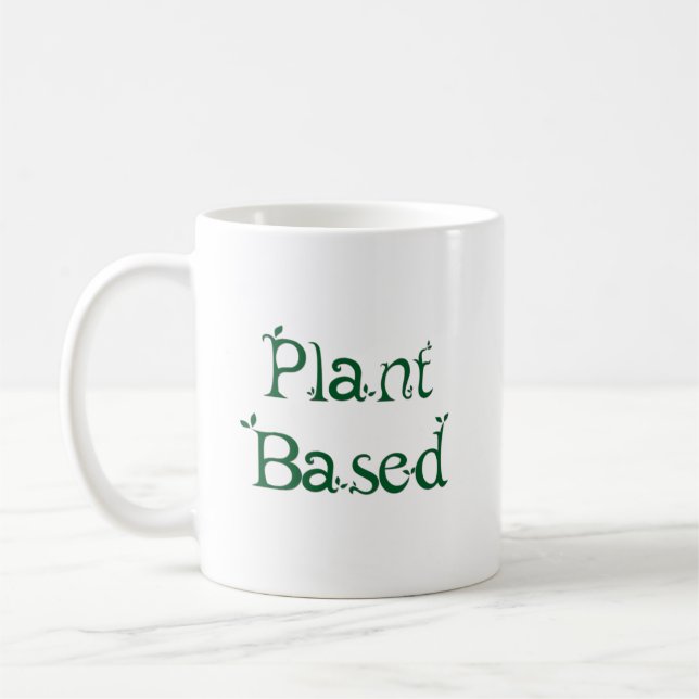 Caneca De Café Baseado em Planta (Esquerda)