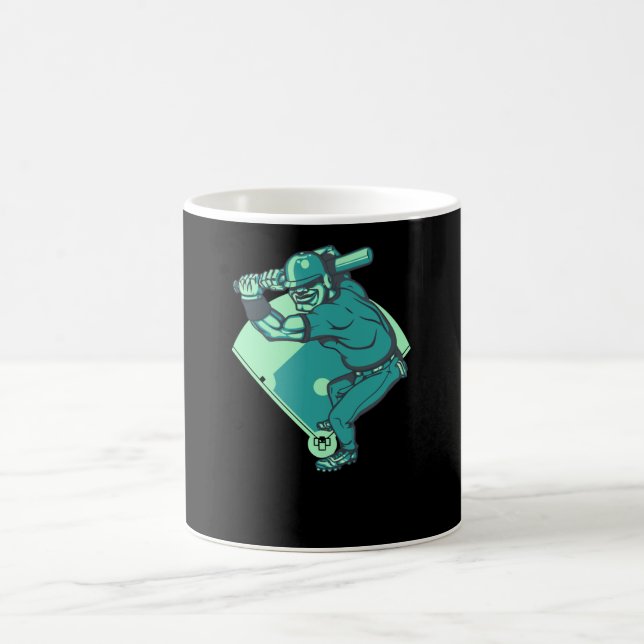 Caneca De Café Baseball (Centro)