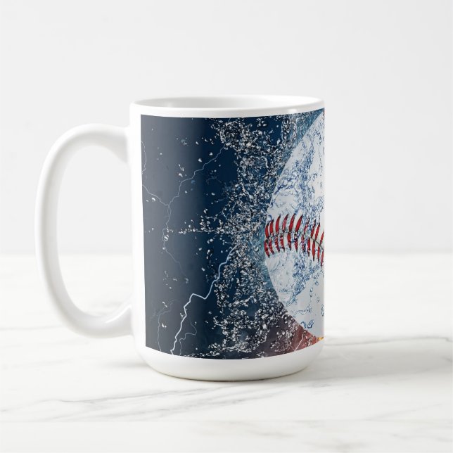 Caneca De Café Baseball (Esquerda)