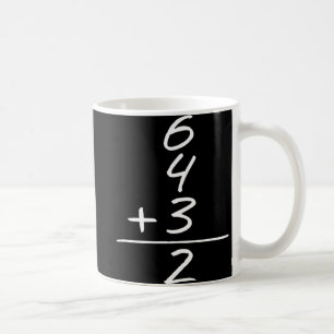 Caneca De Café Baseball 6 4 3 Dupla jogada em dois Design