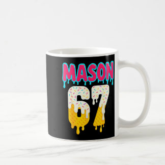 Caneca De Café Baseball 6 7 Sorvete Gotejamento Número 67 Seis Se