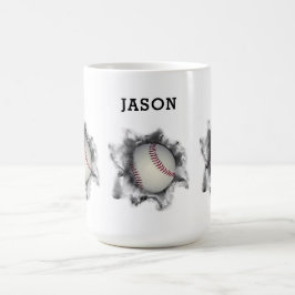 Caneca De Café Baseball criativo
