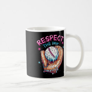 Caneca De Café Baseball Drip Para Sorvete De Meninos Respeite O D