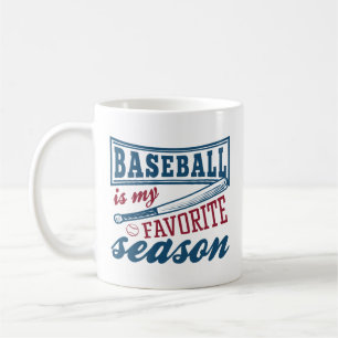 Caneca De Café Baseball É Minha Época Favorita