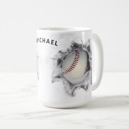 Caneca De Café Baseball Personalizado