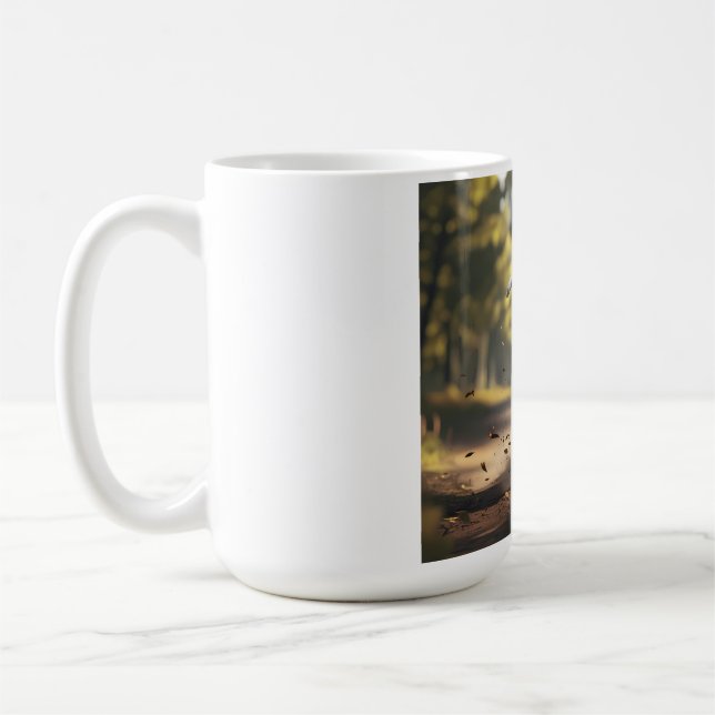 Caneca De Café Basenji Elegant Coffee Mug (Esquerda)