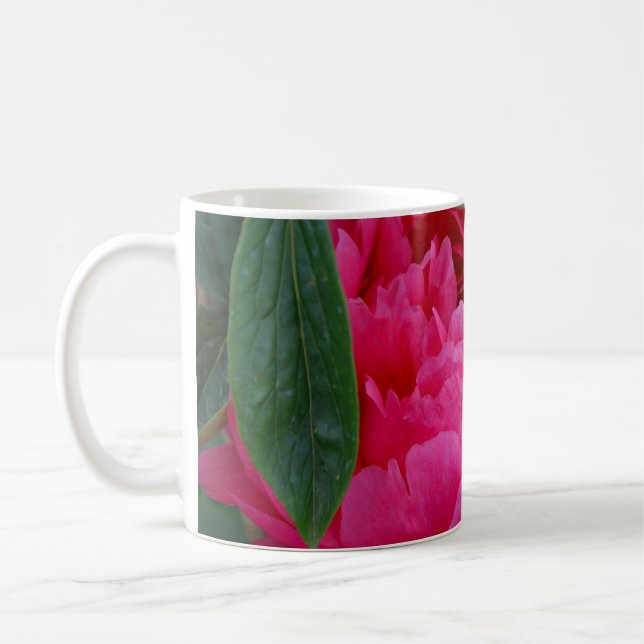 Caneca De Café Bashful Pink Peony (Esquerda)
