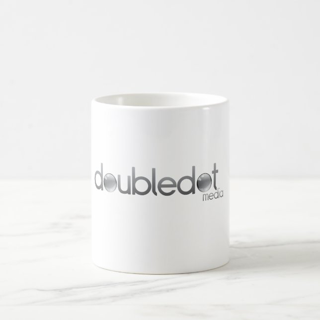 Caneca de café básica dos meios de Doubledot (Centro)