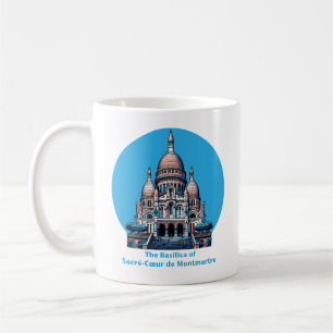 Caneca De Café Basílica de Sacré-Coeur de Montmartre