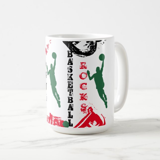 CANECA DE CAFÉ BASKETBALL (Frente Esquerda)